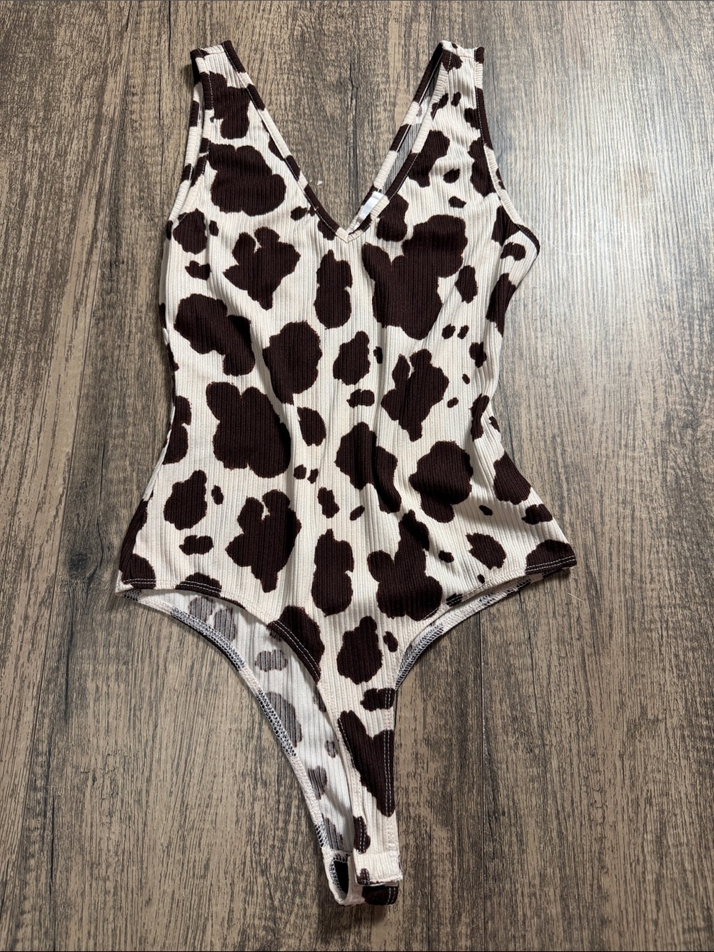 Cow print Bodysuit